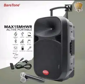 Speaker aktif Baretone Max 15 mhwr max15mhwr bluetooth original