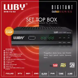 STB, Set Top Box Luby T2-01, Tangkap Siaran TV digital kualitas bagus