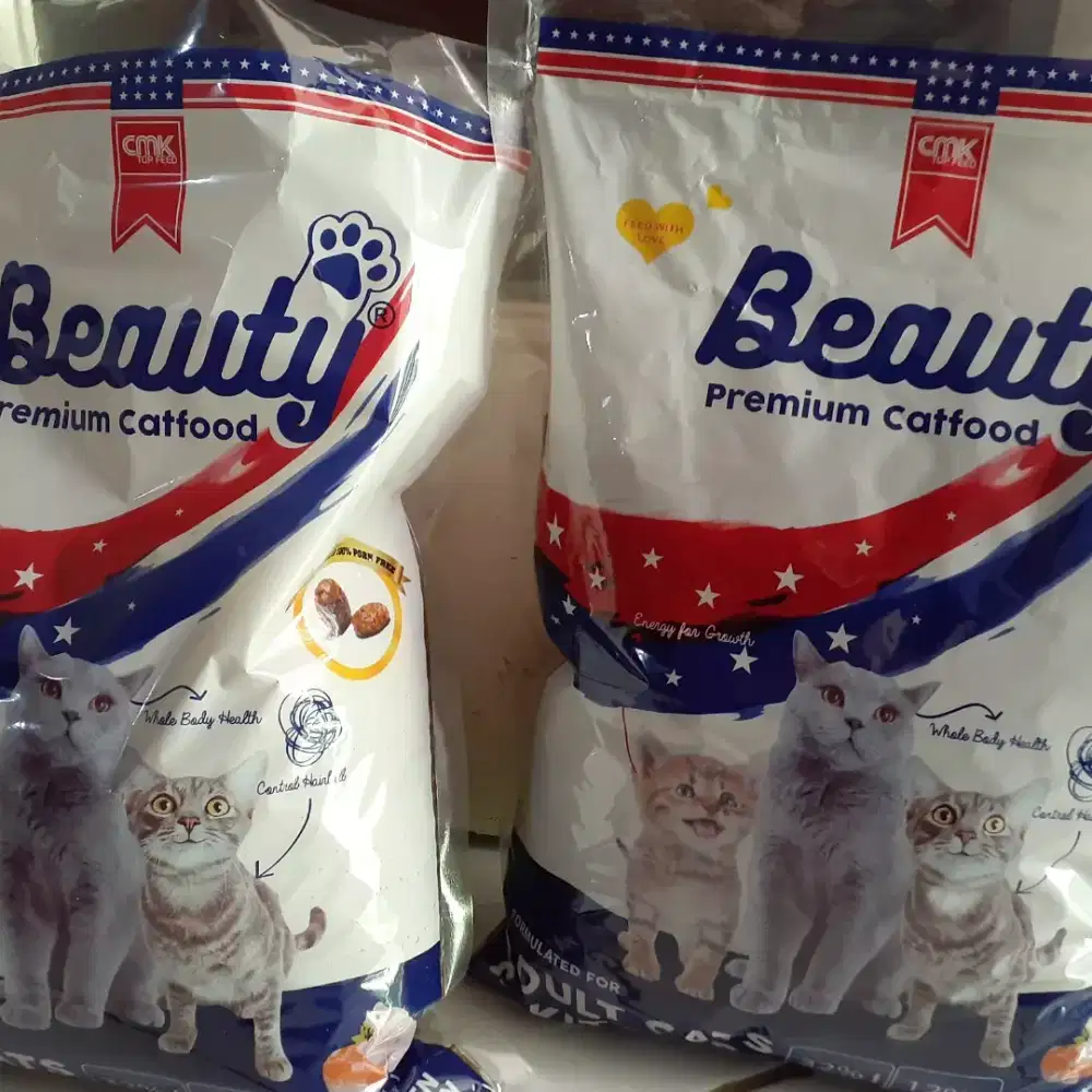 Makanan kucing Beauty 20 kg