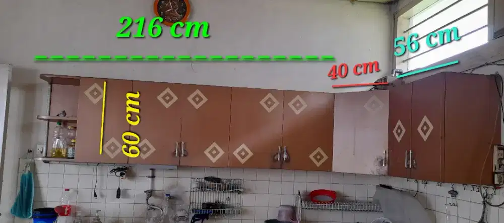 Kitchen Set Sederhana Minimalis Cat Duco