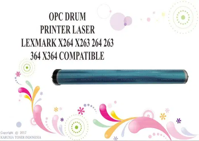 OPC DRUM PRINTER LASER LEXMARK X264 X263 264, 263, 364 X364 COMPATIBLE