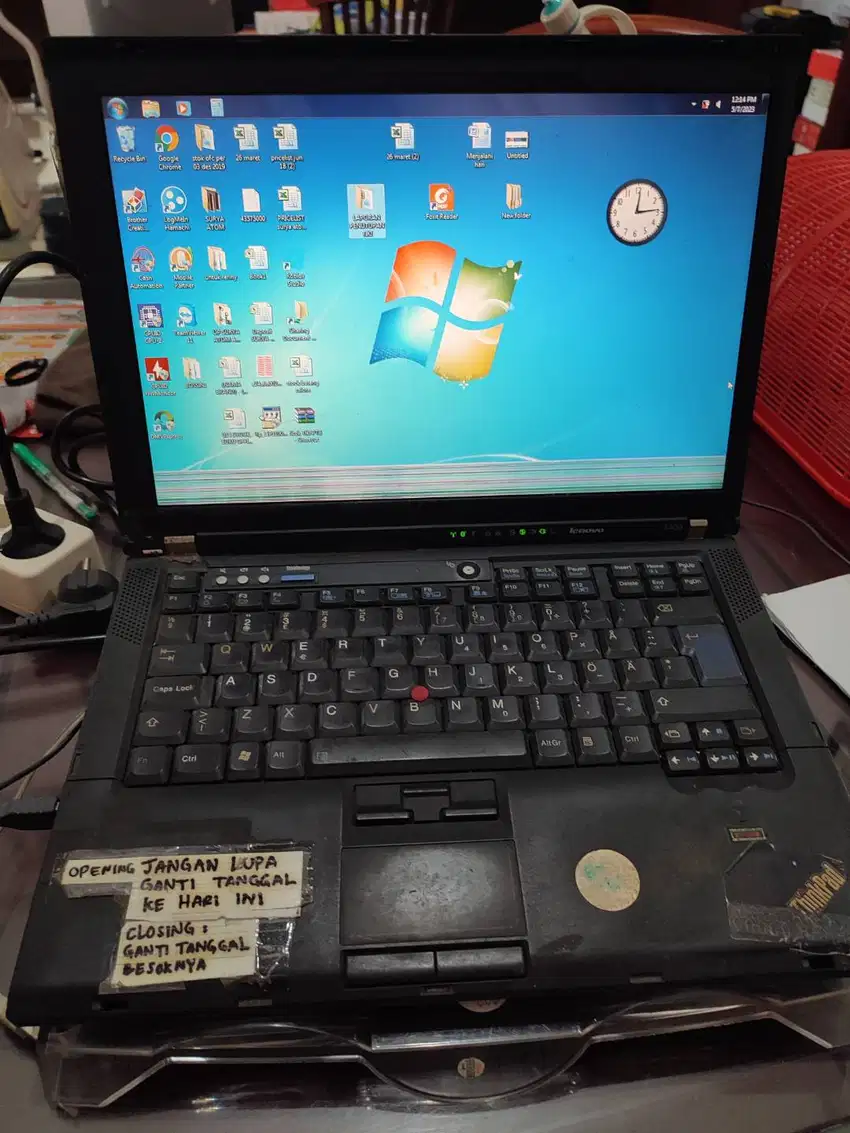 Dijual Bekas Laptop Thinkpad T400