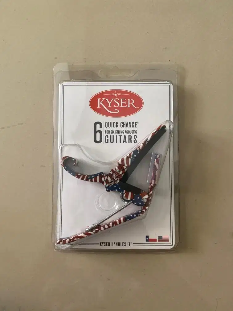 KYSER Original USA KG6FA Universal Guitar Capo Kapo Kappo Gitar Bass