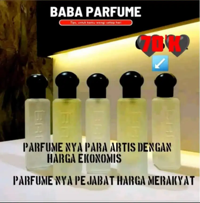 Silahkan di order parfum babanya