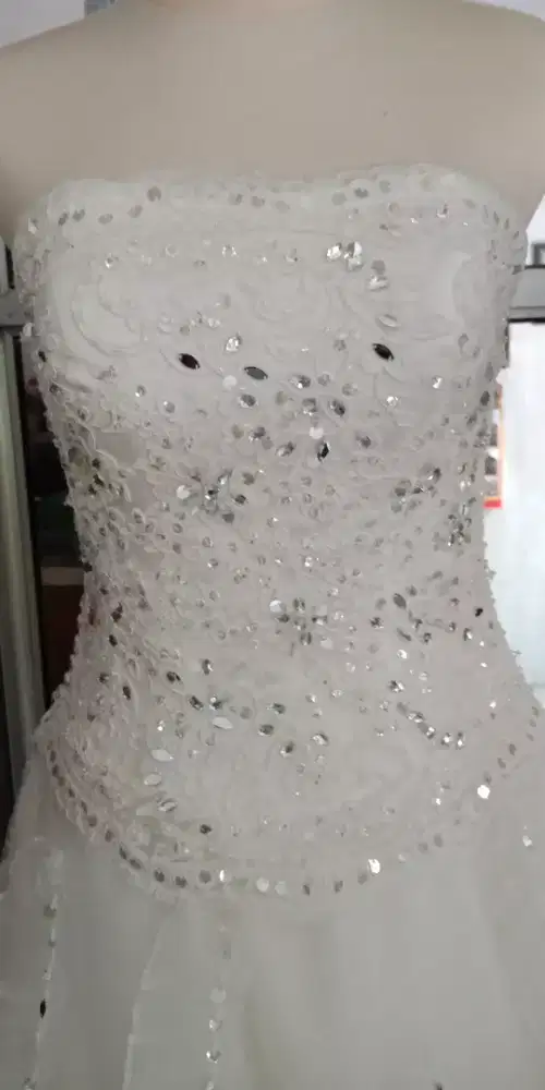 BU turun Harga Jual murah wedding Dress..