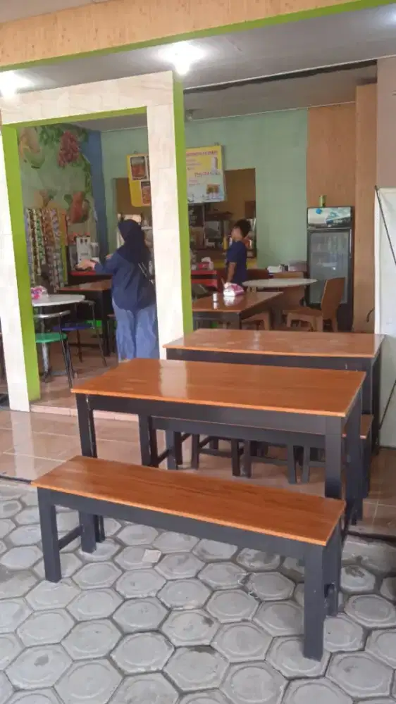 Set Meja Resto | Meja Warkop