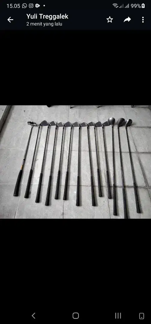 Stik Golf satu set