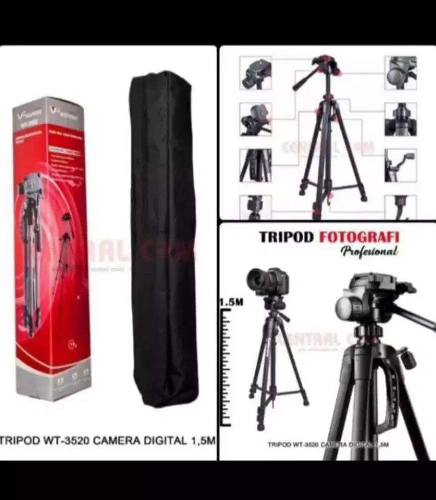 Tripod WT 3520 Camera Digital 1.5