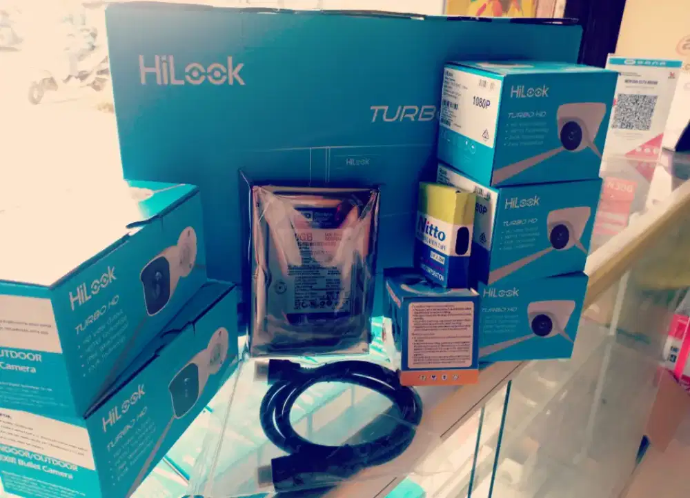 Melayani pemasangan kamera paket kamera CCTV hilook Hikvision