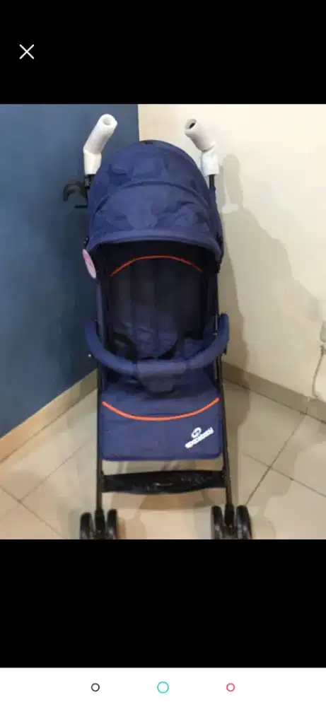Jual stroller+ matras busa.. tebal