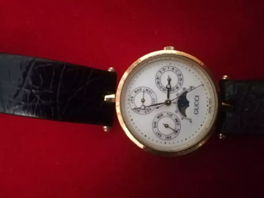 GUCCI moon phase watches