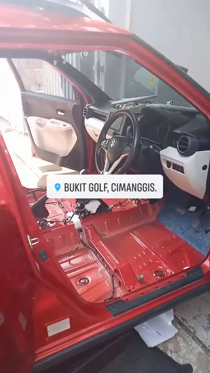 Peredam Suara Mobil Suzuki Ignis Biar kedap dan senyap