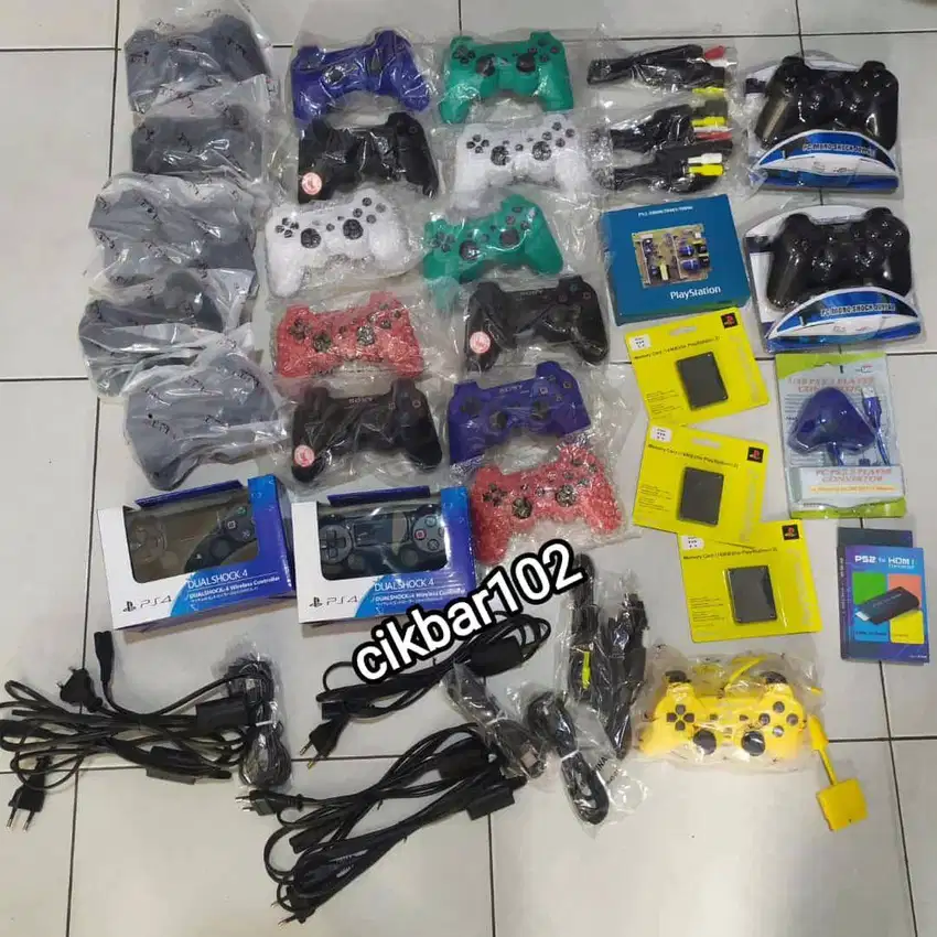 Stik ps3 stick ps4 game mesin slim ps2