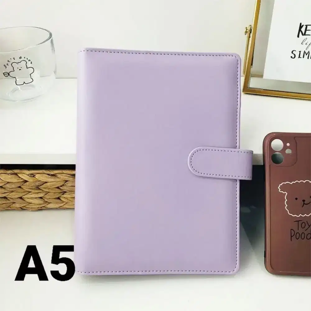 Binder Kulit PU Premium A5