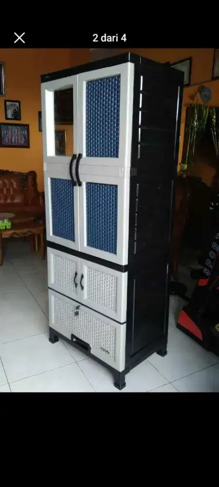 Lemari plastik Napolly