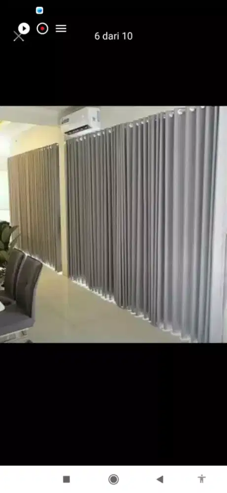 konsep gorden jendela gorden minimalis