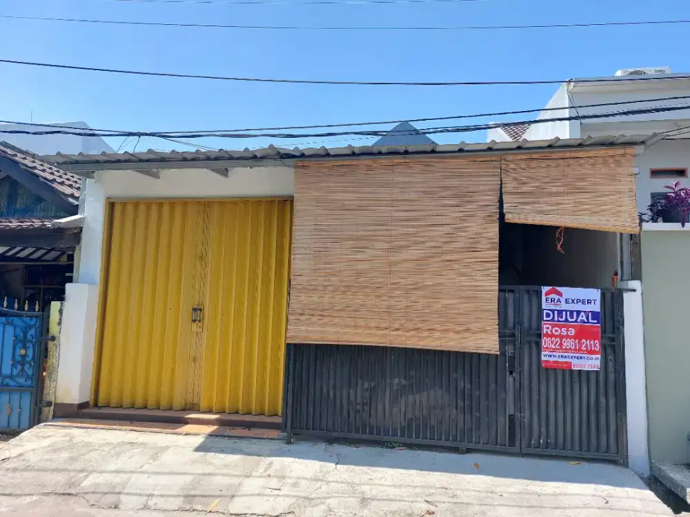 Jual Rumah di Jalan Raya dan Ada Kios di PUP Bekasi