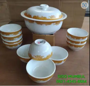 MANGKOK CASEROLE KERAMIK SET