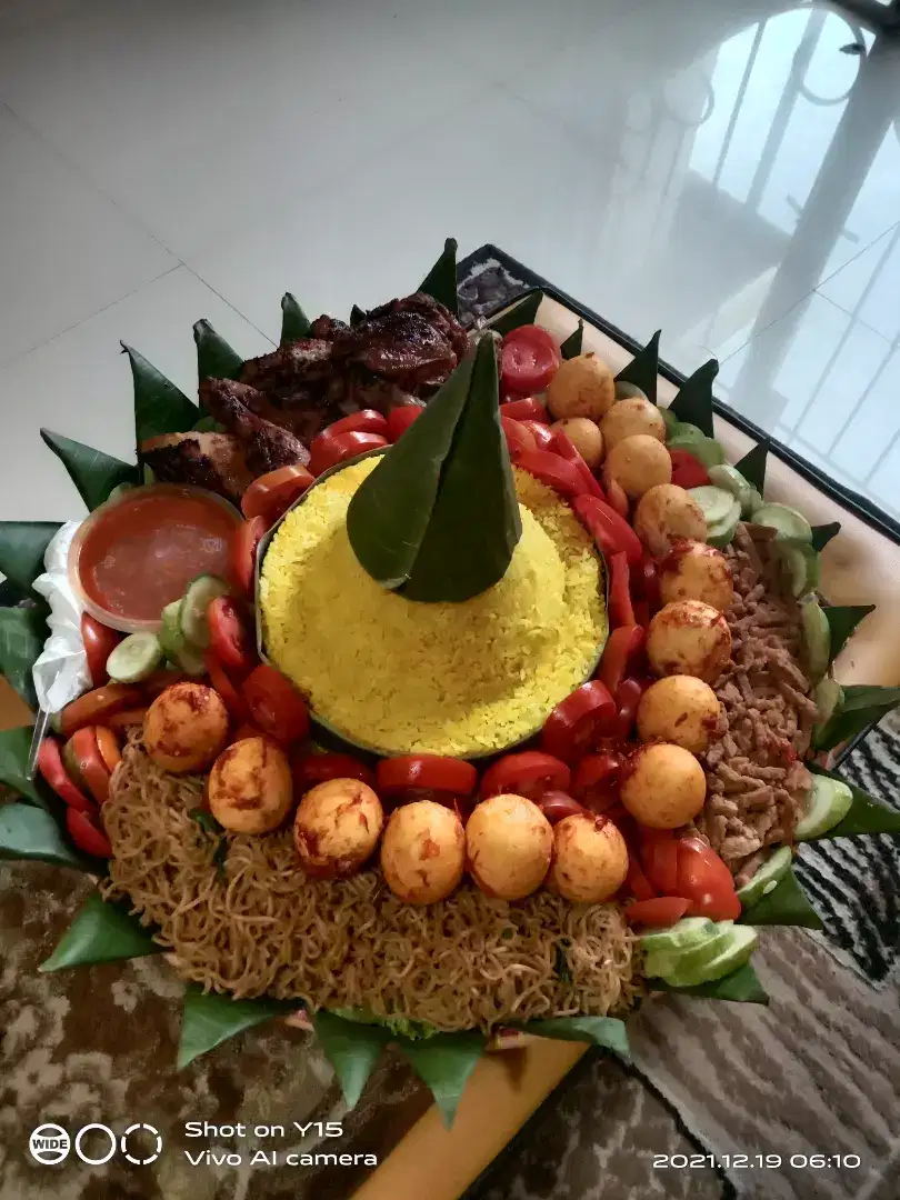 Tumpeng  paket besar..