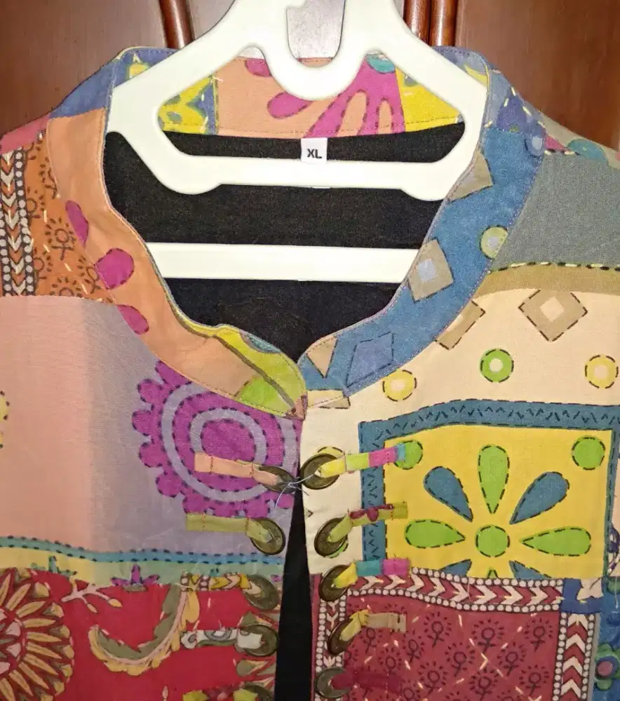 Semi Blazer Wanita Motif, Keren, Ori, Size XL