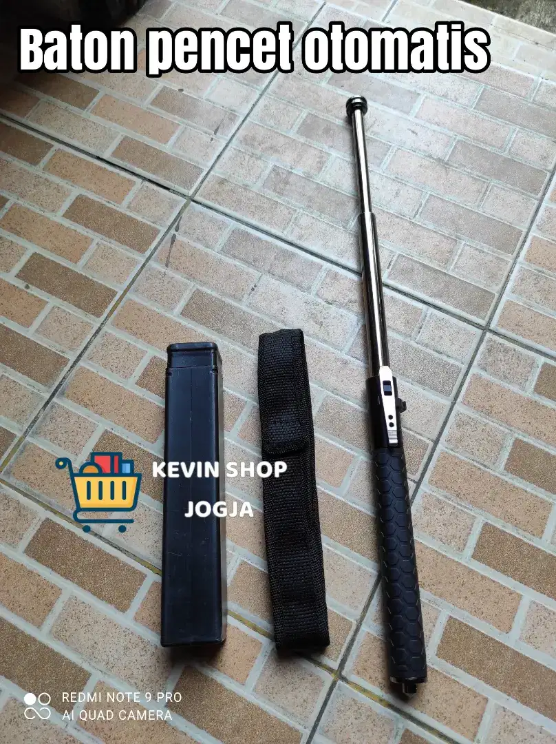 Baton STICK Tombol Pencet otomatis keluar (LANGKA) Panjang 53cm