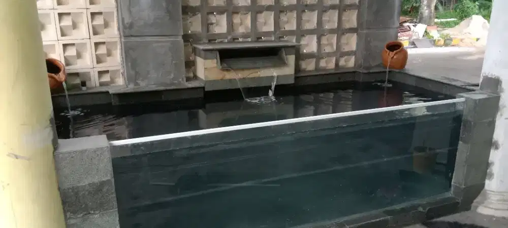 Kolam dan filter koi