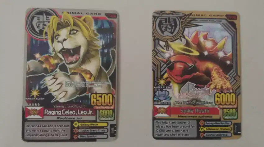 2pcs Kartu Animal Kaiser Evo.7