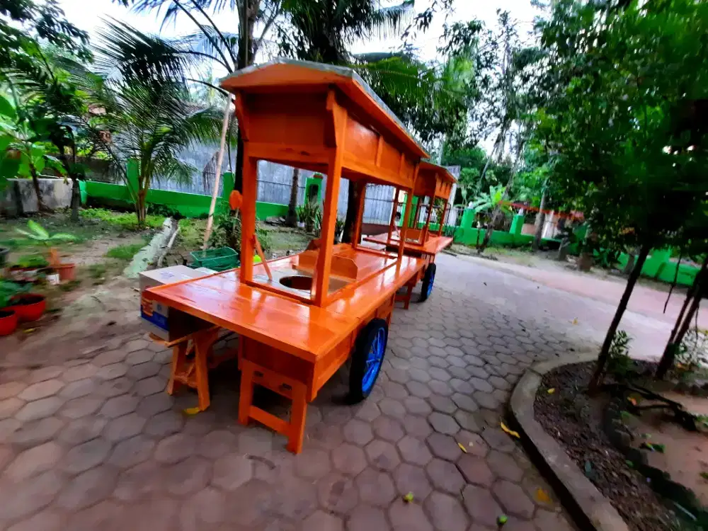 Gerobak angkringan GRATIS ONGKIR dan BAYAR DITEMPAT/COD SEMARANG #01