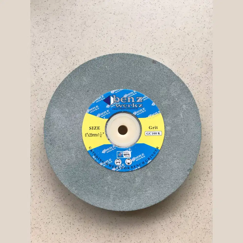 Batu Gerinda Duduk Poles Asah Batu Akik 6 INCH BENZ Grit 100
