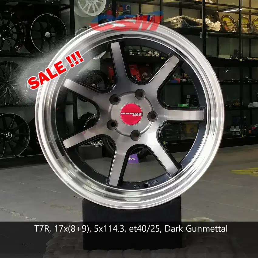 Sale!! Velg T7R Work R17 for Innova Reborn, Zenix, Alphard, Vellfire