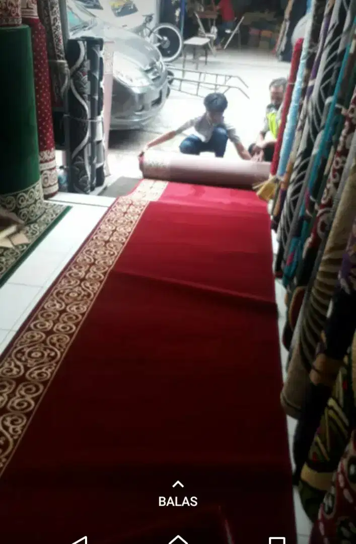 Karpet masjid tebal idaman umat