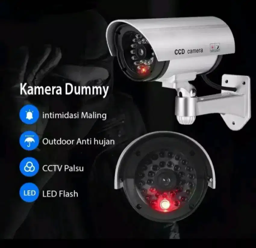 Cctv dumny kamera palsu hiasan fake