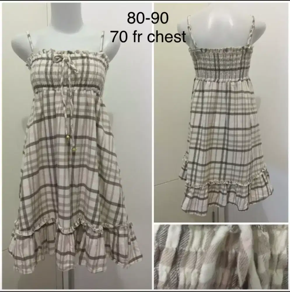 Preloved dress katun lembut