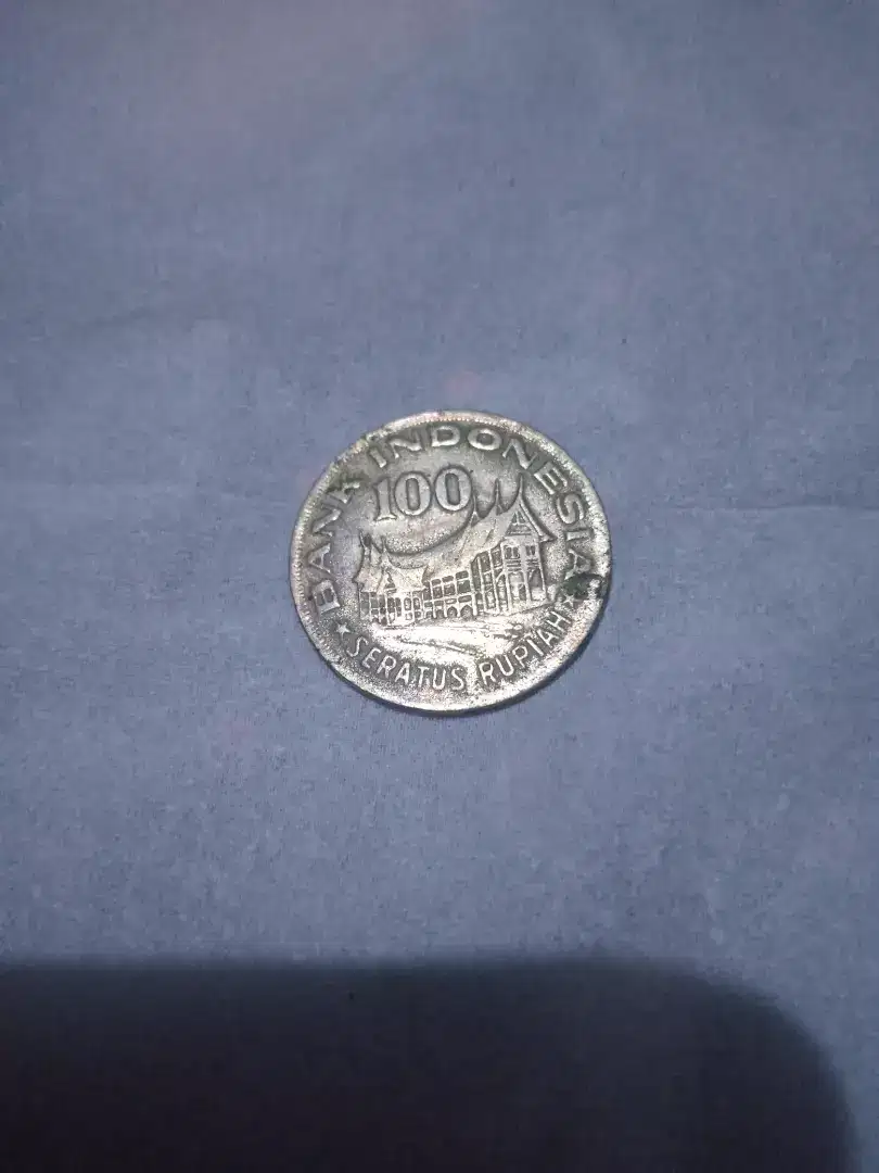 Uang Logam Jadul Rp. 100