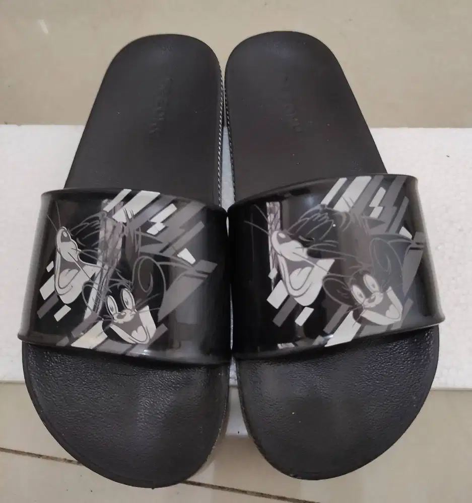Sandal Zaxy Original uk.37 edisi Tom&Jerry Black murah baru