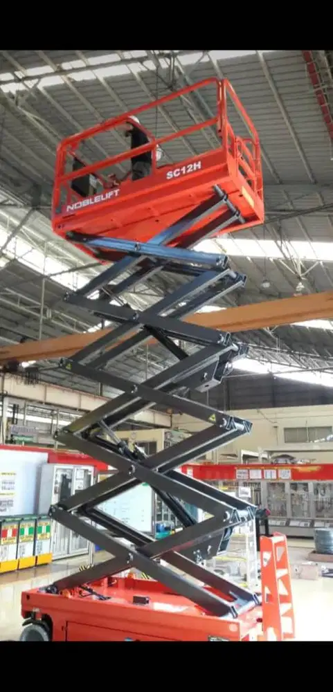 Scissor Lift Electric NOBLELIFT Tangga Gunting Genie Mantall Krisbow