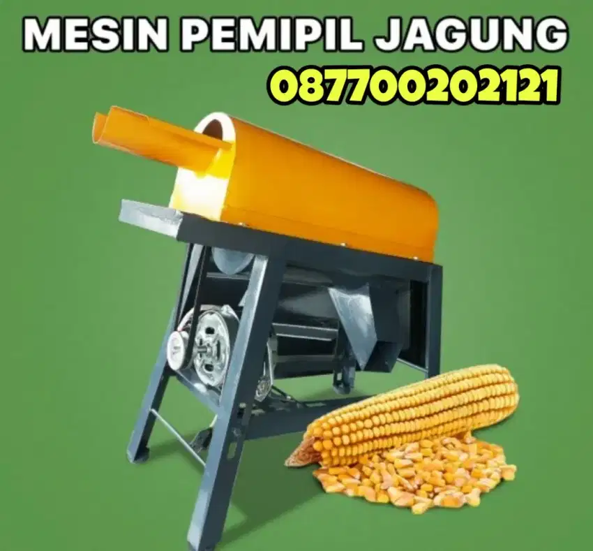 (KRANGGAN TEKNIK)pemipil jagung pake listrik mesin perontok jagung