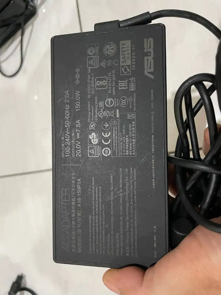 Adaptor Charger second Ori ASUS ROG 20V 7.5A 150W ROG FX95G FX505