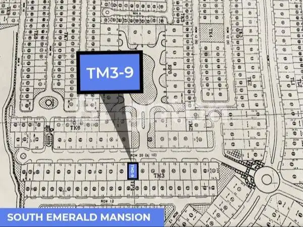 DIJUAL TANAH KAVLING SOUTH EMERALD MANSION CITRALAND