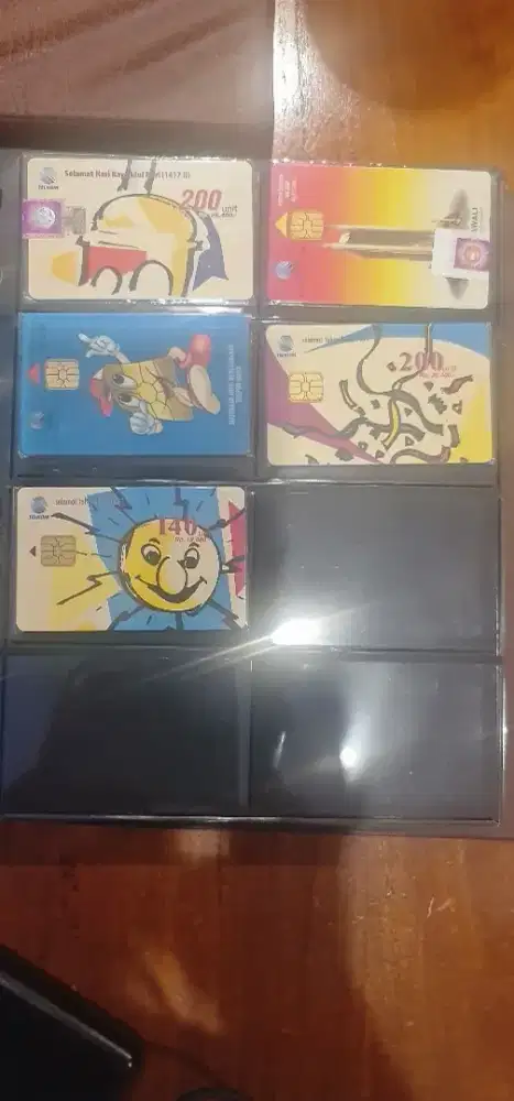 Koleksi Phone card kartu telepon