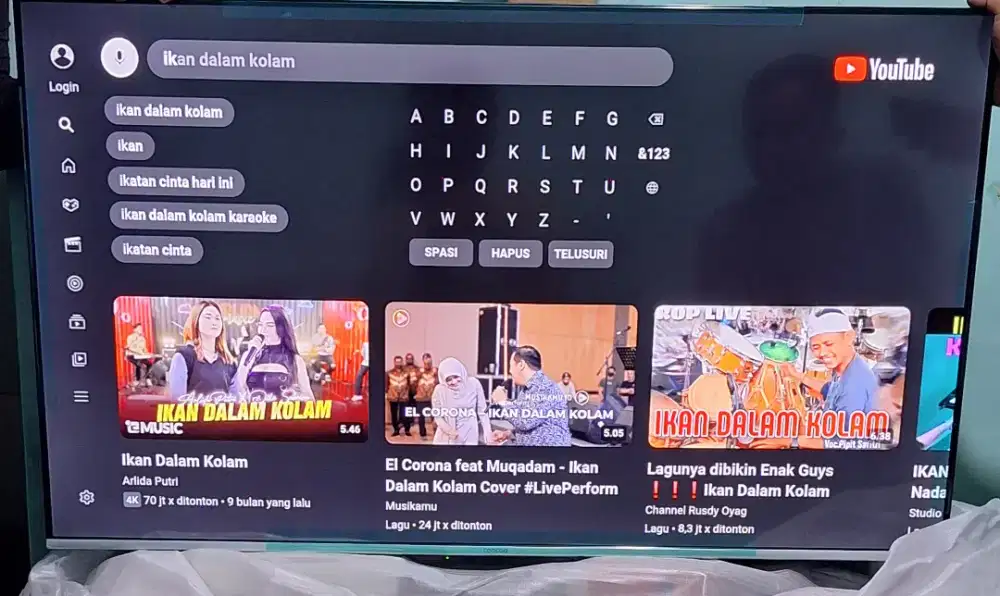 Tv Led Coocaa Android Smart 50 inc