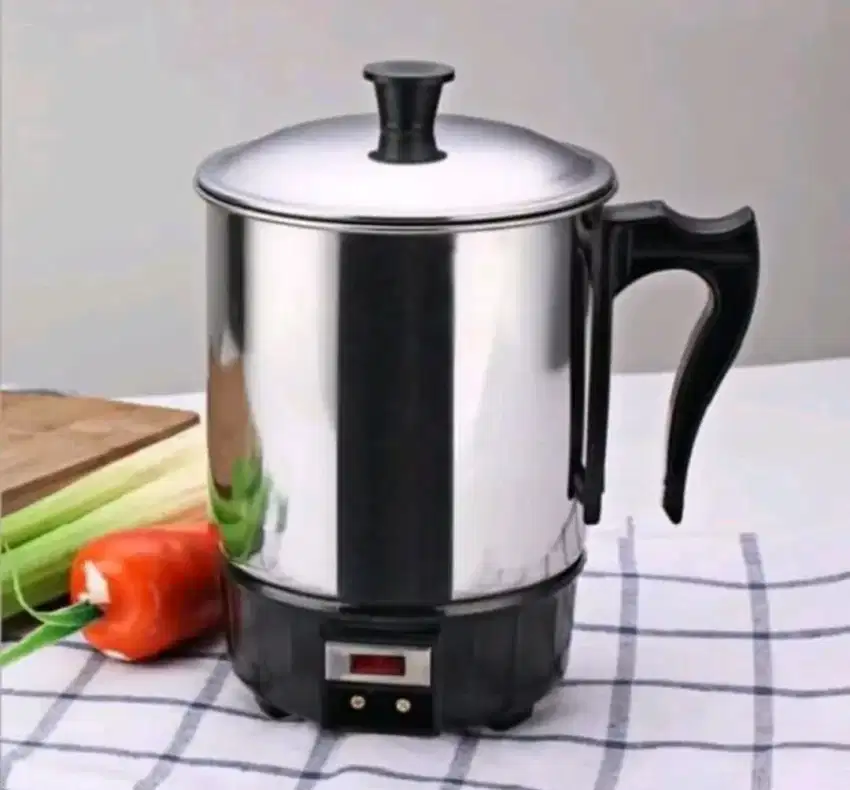 Mug Pemanas Air listrik panci listrik stainless steel