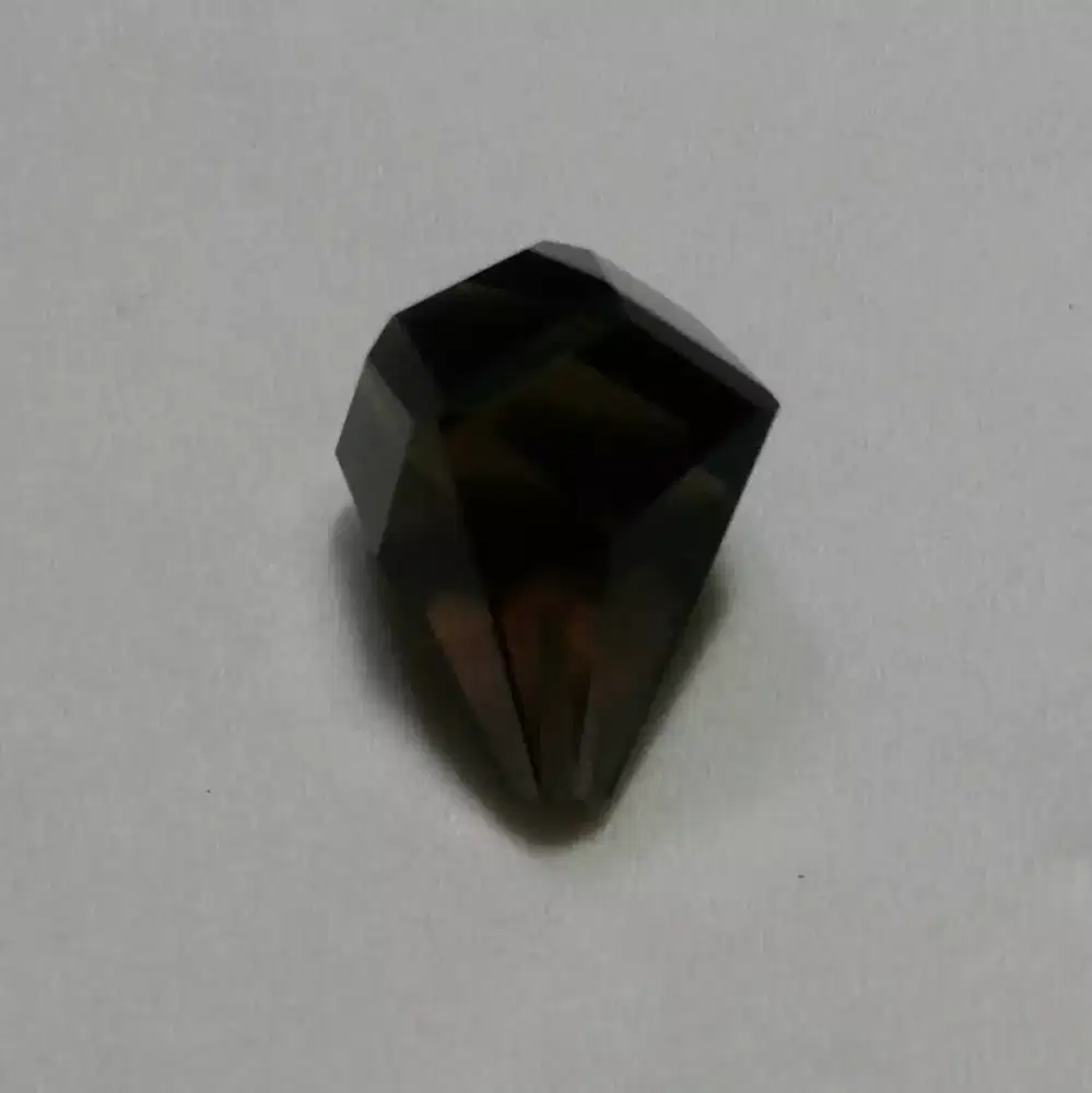 Permata Smoky Quartz Bahan Anting