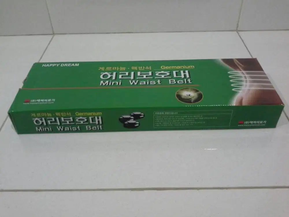 Mini Waist Belt Ikat Pinggang Terapi Kesehatan Made In Korea
