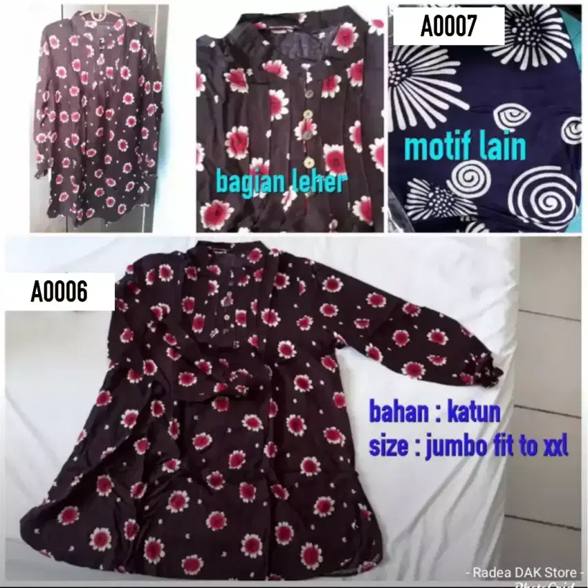 Baju kemeja jumbo