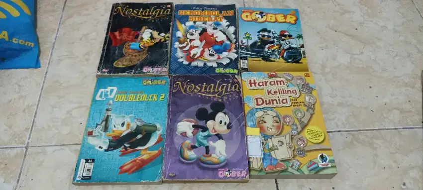 Jual cepat borongan buku komik