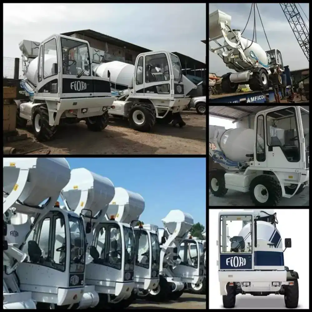 Carmix FIORI Self Loading Concrete Mixer by TBSA Tugu Beton