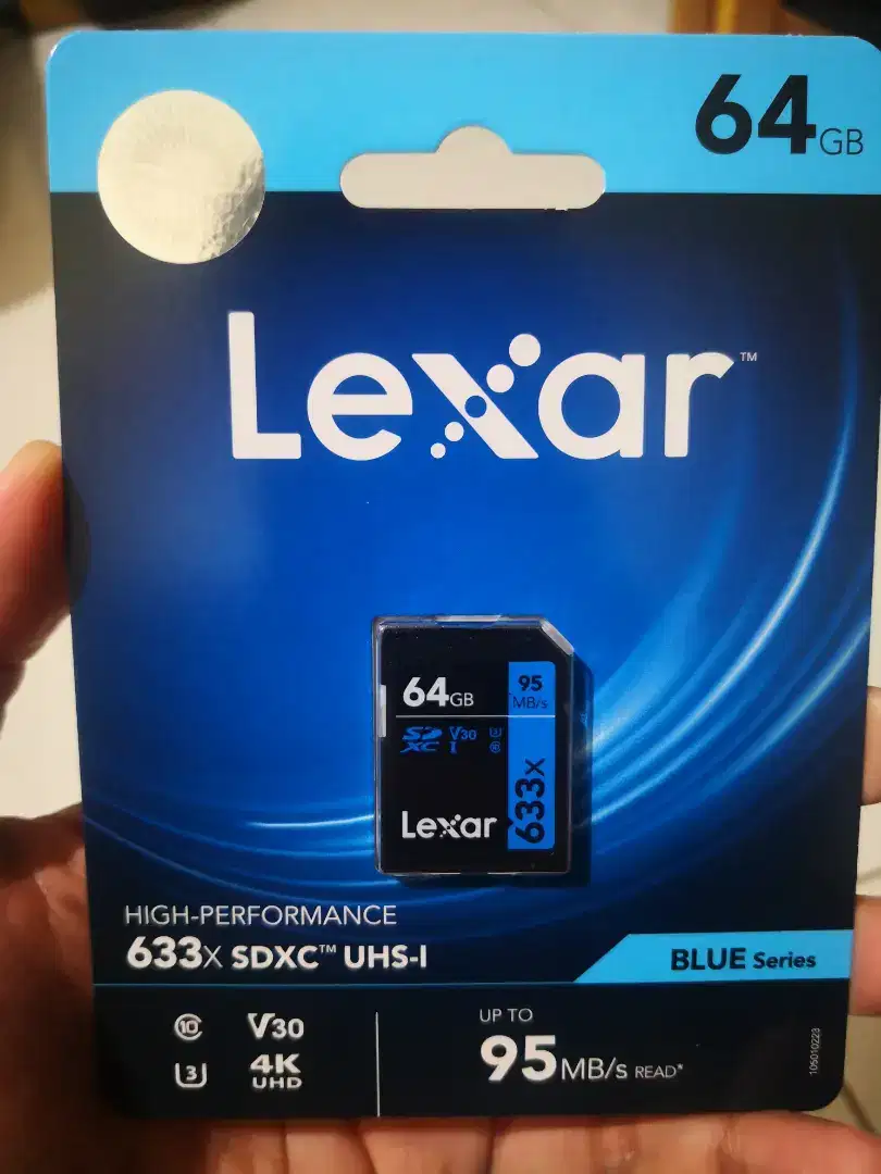 Memory SD card Lexar SDXC 64 gb