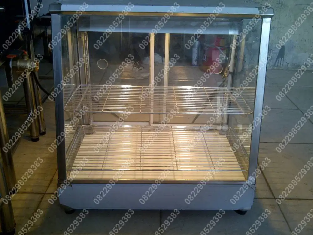 SHOWCASE WARMER - FOOD WARMER - HOTSNACK HANGAT - FOOD DISPLAY PEMANAS