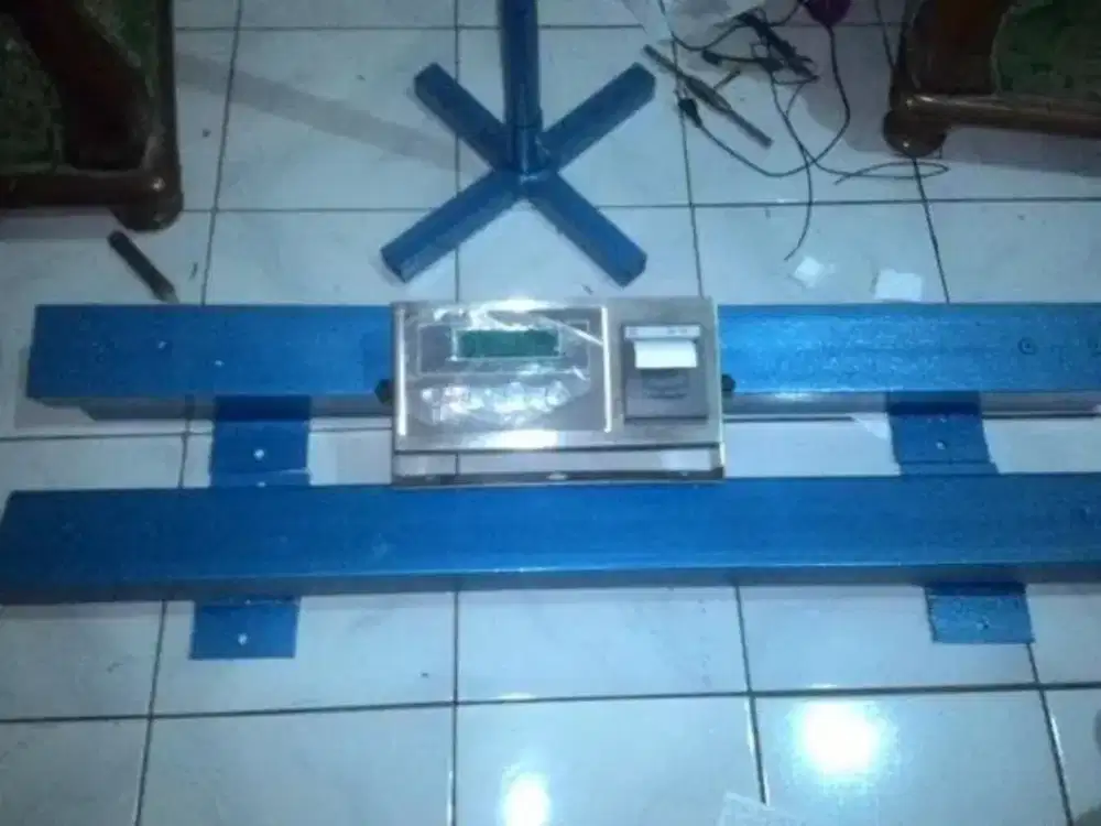 Timbangan hewan sapi domba modern plus Print kapasitas 2 ton